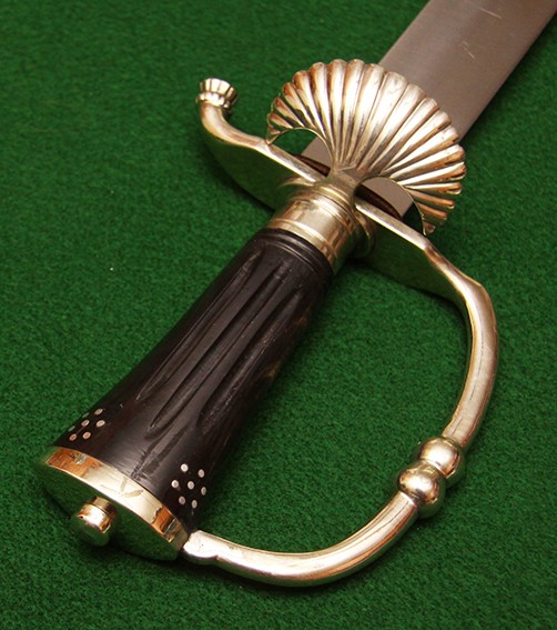 Anglo-Dutch Cutlass - hilt view